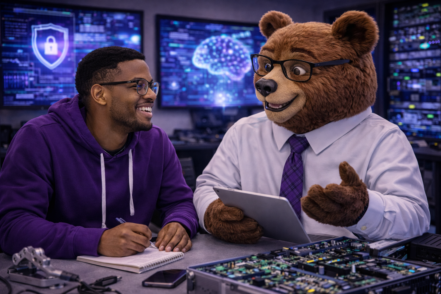 ARISE CyberAI students and learning environment